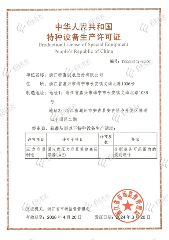 Certificates